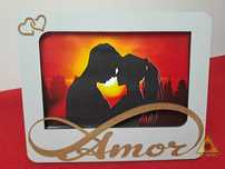 Moldura Dia dos Namorados "Amor infinito"
