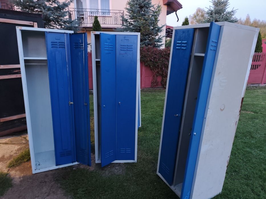 Szafki pracownicze z podwyższeniem