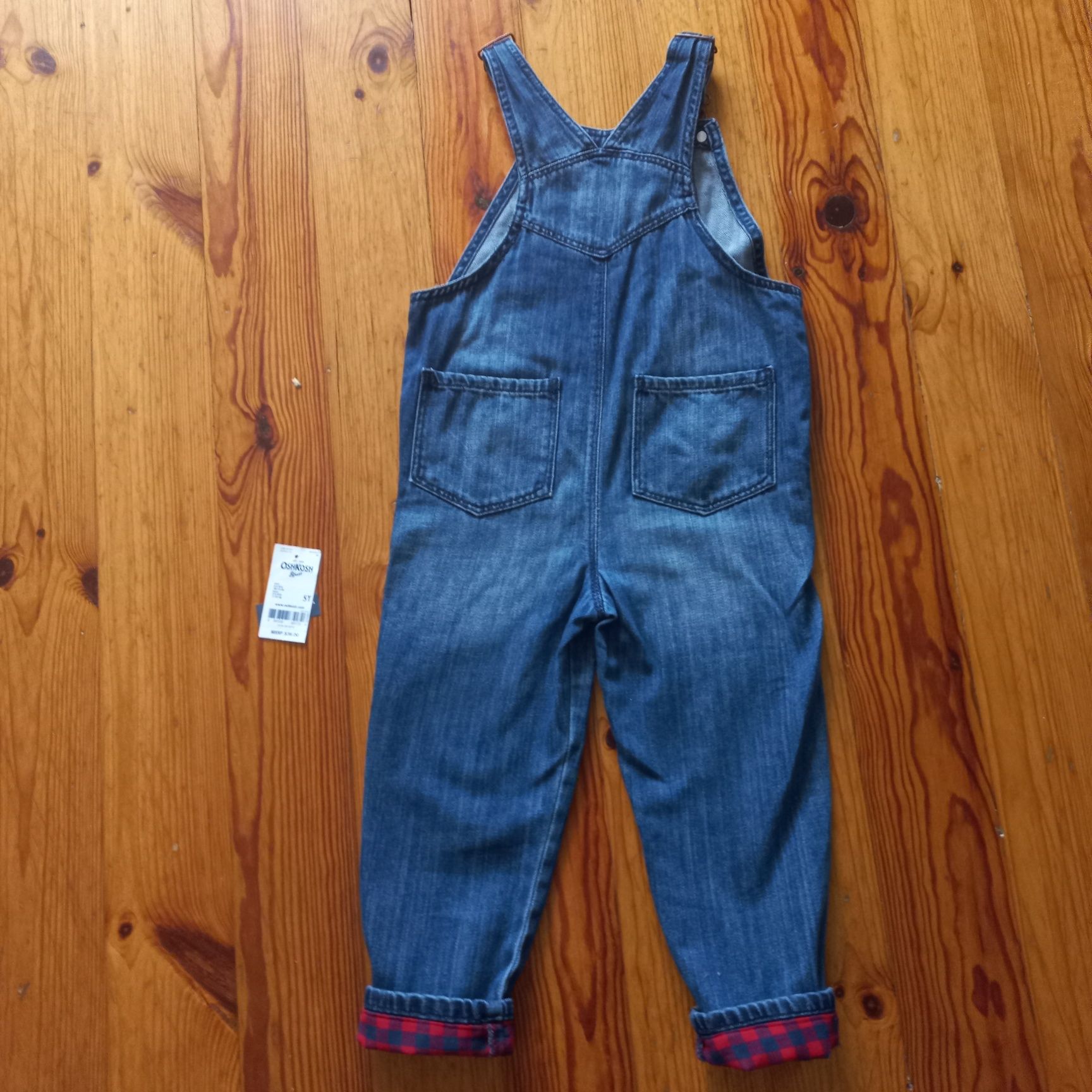Ohkosh 5T джинсовый комбинезон