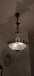 Vintage - Lustre antigo em latão