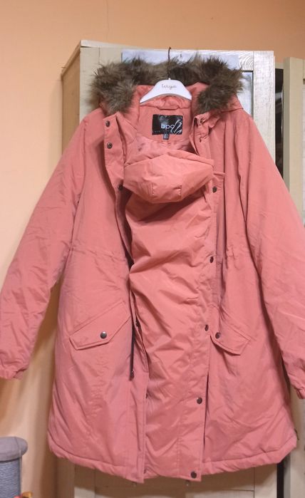 Kurtka ciążowa/dla mamy, z ocieplaczem dla dziecka