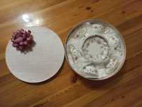 Komplet porcelanowy 12szt Fusaichi Pegasus filiżanki + talerzyki