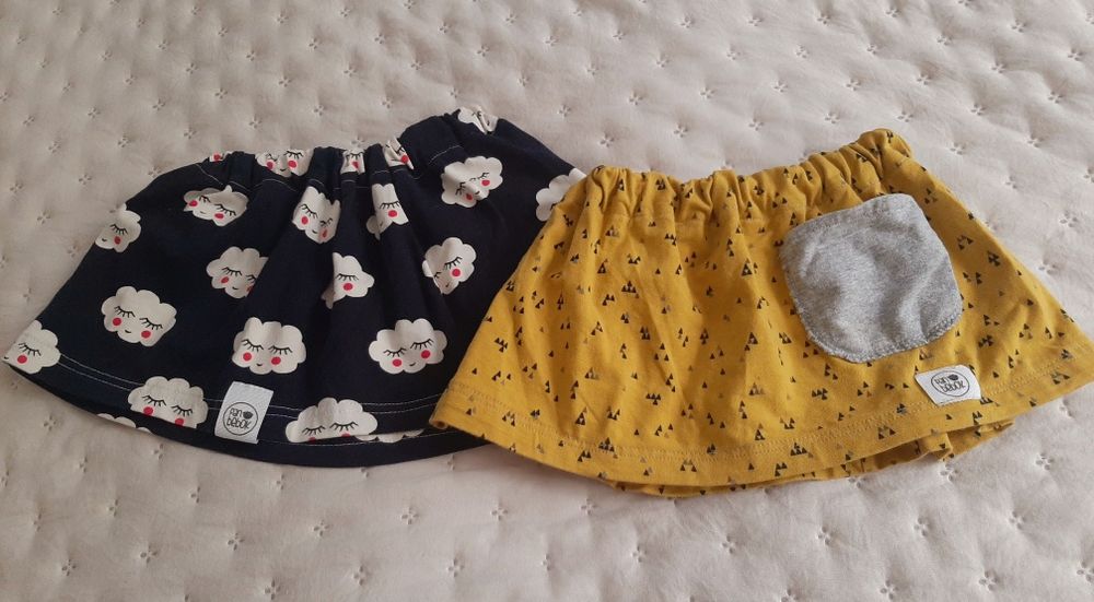 Spódniczki 2szt hamdmade