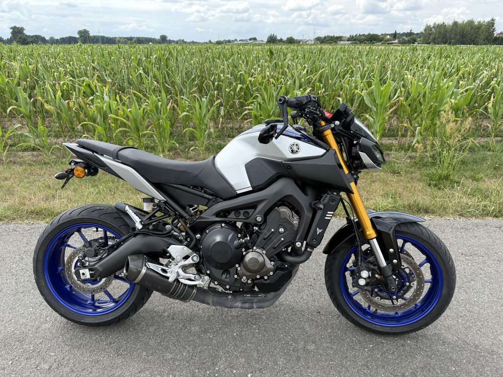 Yamaha MT09 SP 2019 Niski przebieg Termignoni Niemcy Transport QS Led
