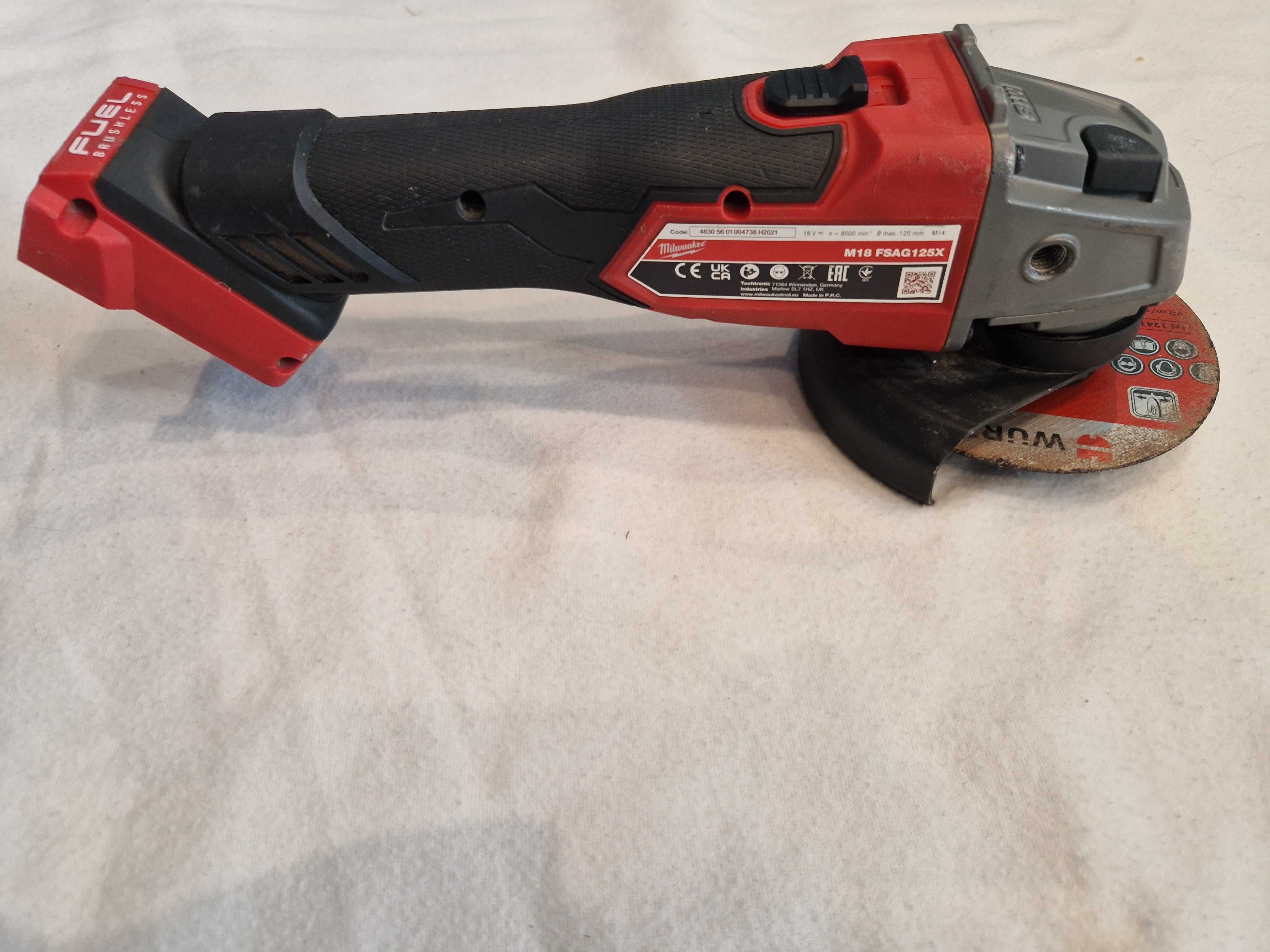 Szlifierka kątowa M18 FSAG125X Milwaukee
