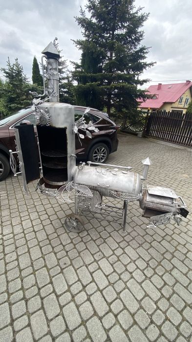 Wedzarnia, grill lokomotywa