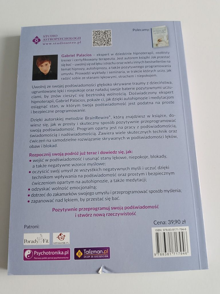 Pozytywne programowanie podświadomości metodą BrainRewire® - Palacios