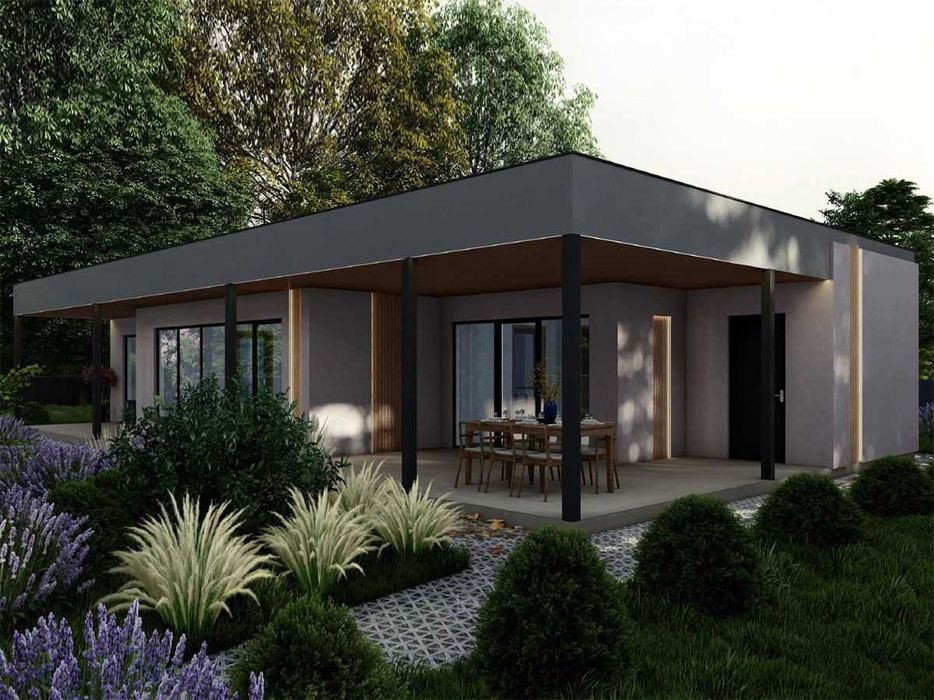 Енергоефективний будинок 101 м2 за 45 днів з СІП панелей в Славутичі