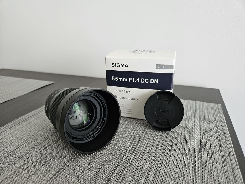 Sony E mount - Sigma 56mm f/1.4 DC DN obiektyw (Sony E)