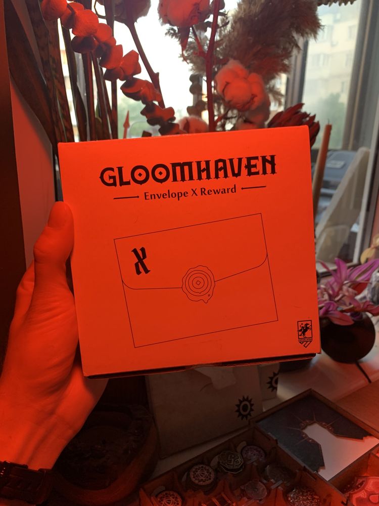 Gloomhaven нагорода за конверт х