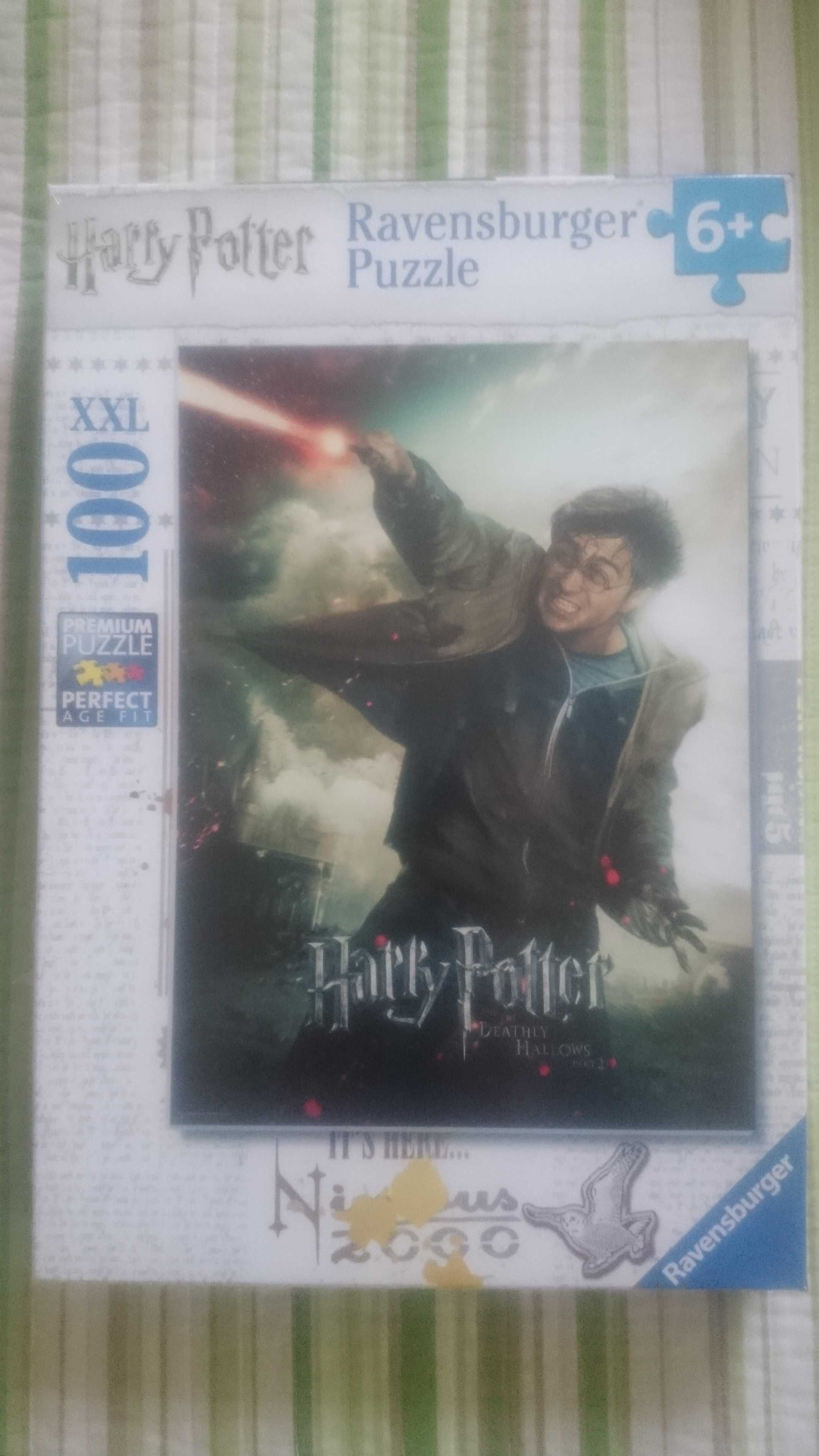 Nowe puzzle Harry Potter i Insygnia Śmierci, 100 el. XXL, Ravensburger