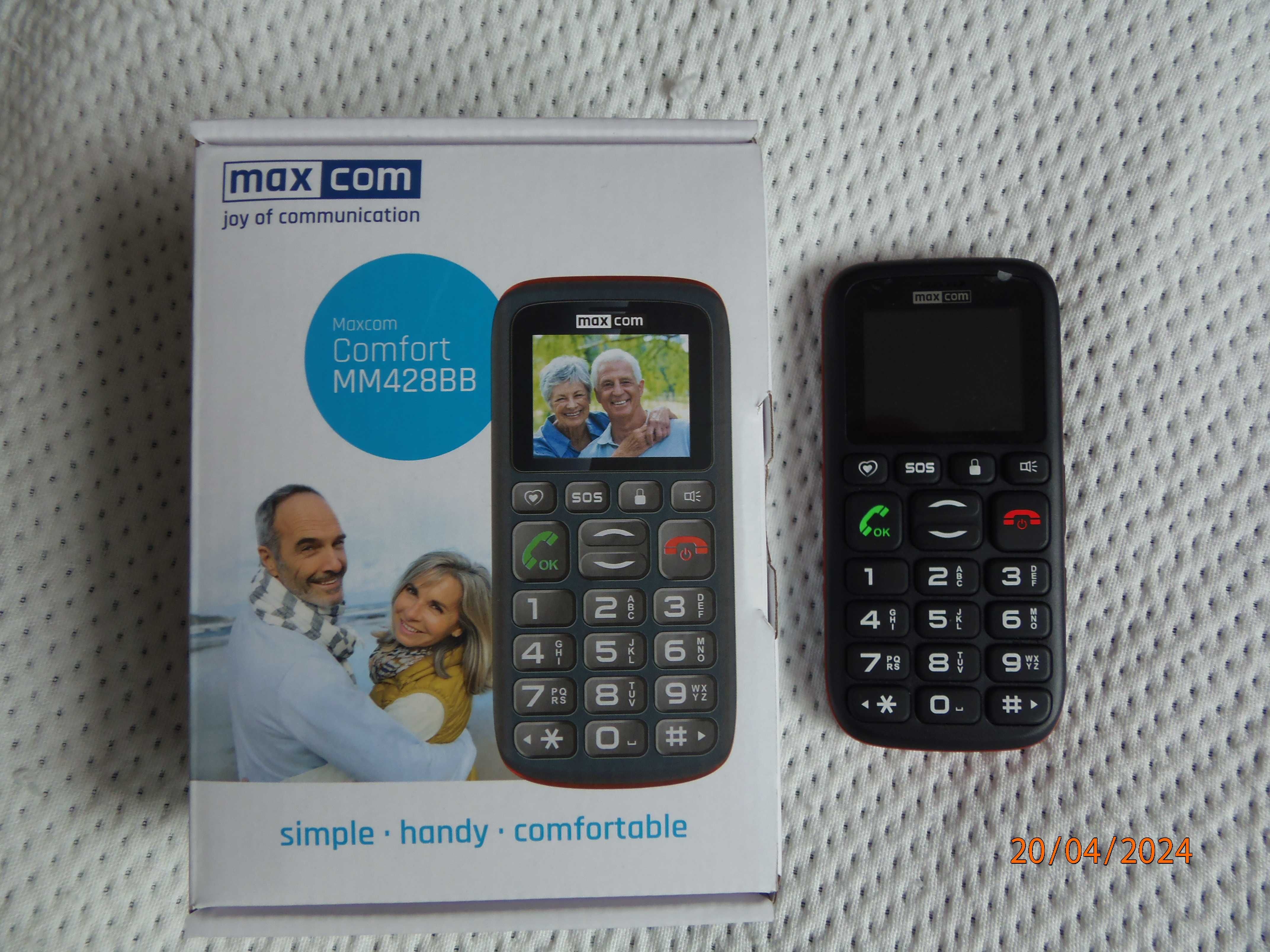 telefon MAXCOM MM428BB