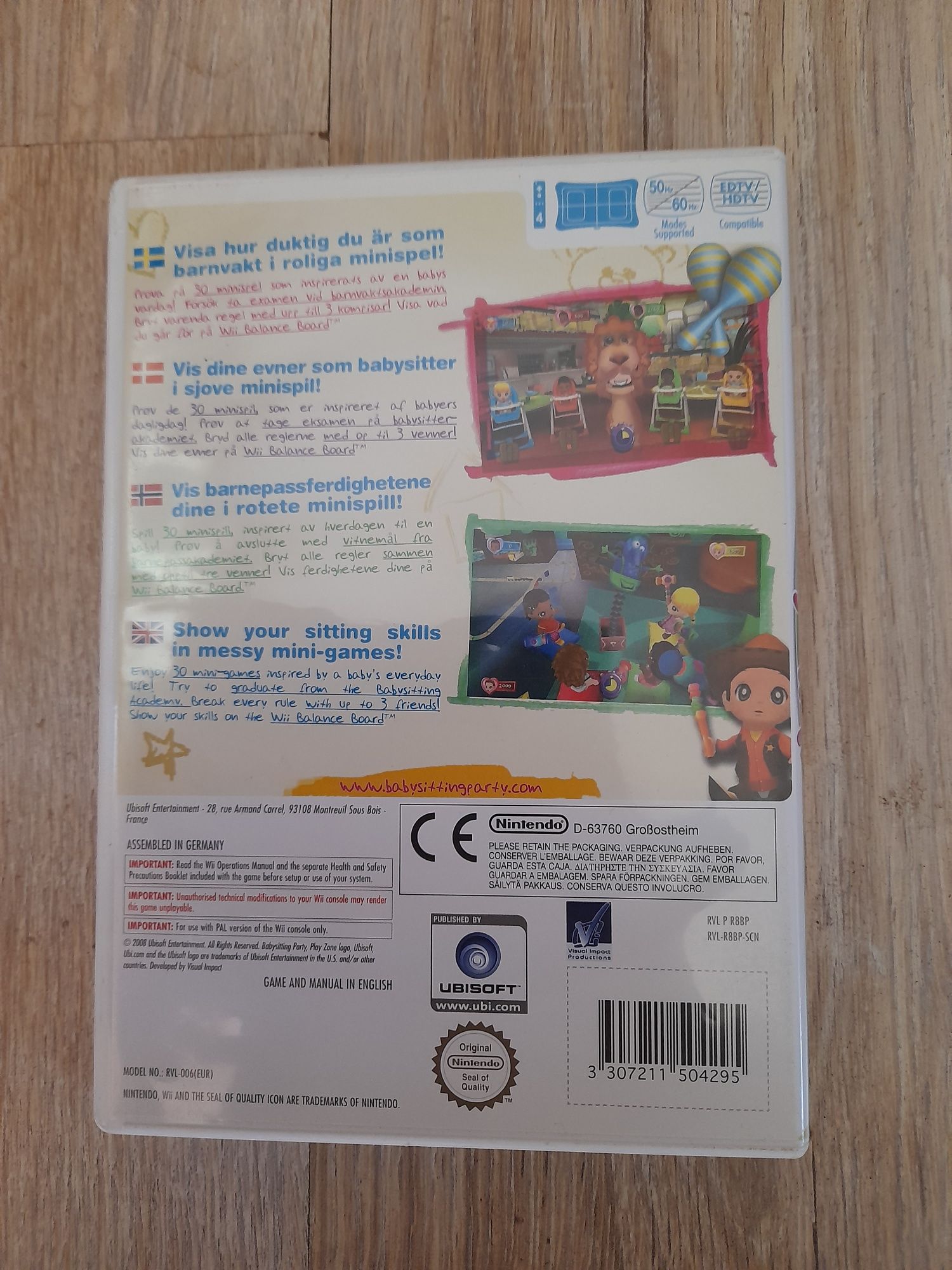 Zestaw gier nintendo wii