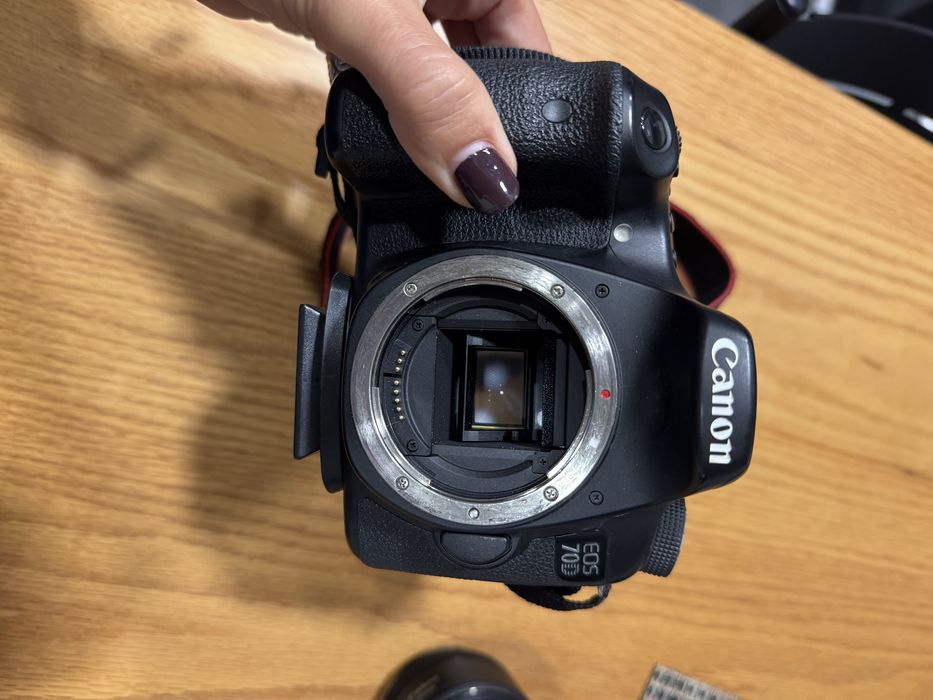 corpo maquina fotografica canon 70D