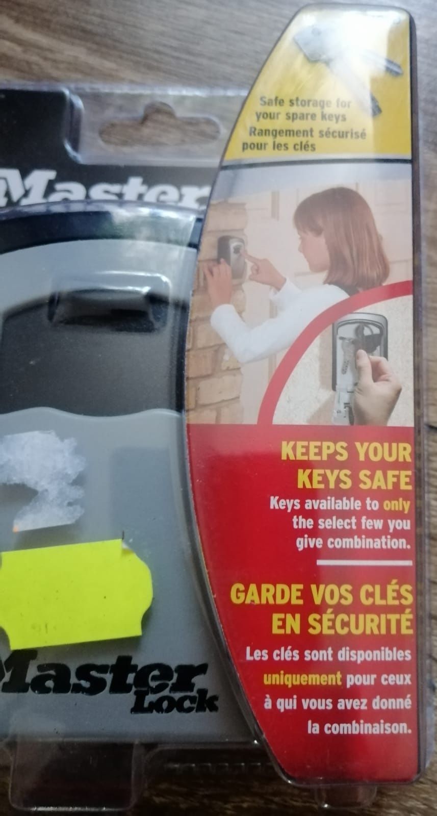 Schowek ścienny/Kasetka na klucze z kodem Masterlock Nowy