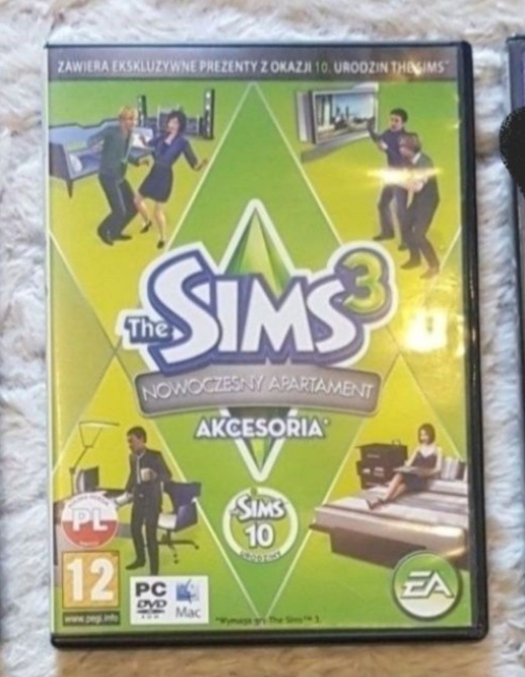 sims 3, nowoczesny apartament, akcesoria