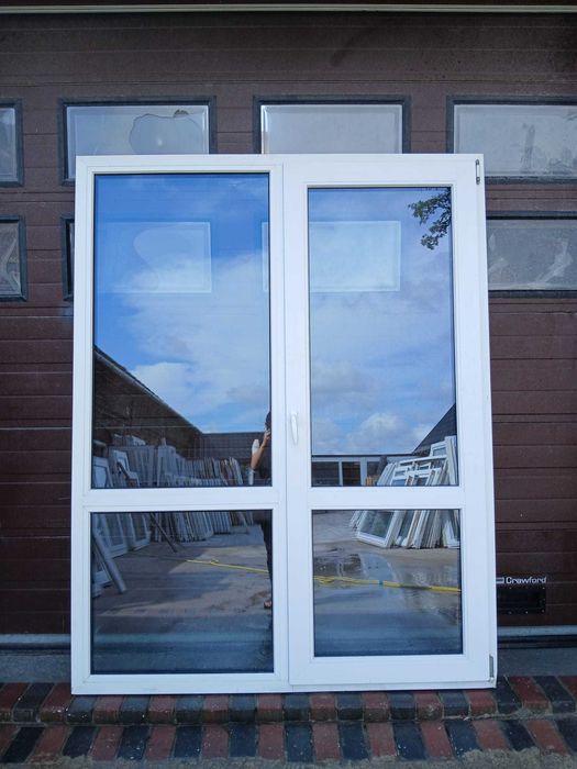Okno tarasowe dwuskrzydłowe 176x225 drzwi balkonowe DOWÓZ CAŁY KRAJ