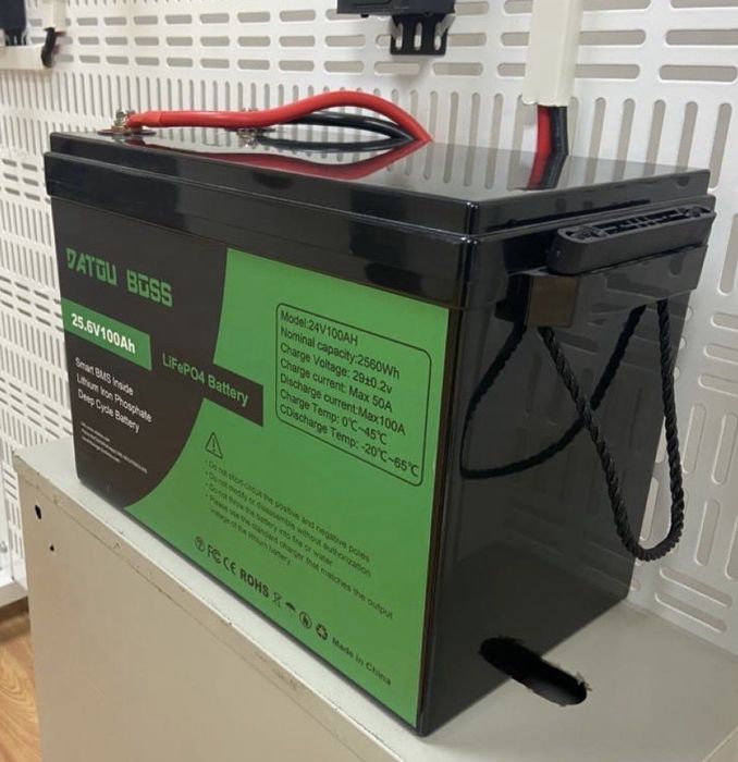 Батарея LiFePo 25,6v в наличии !