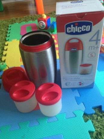 Termo da Chicco Inox escovado como novo