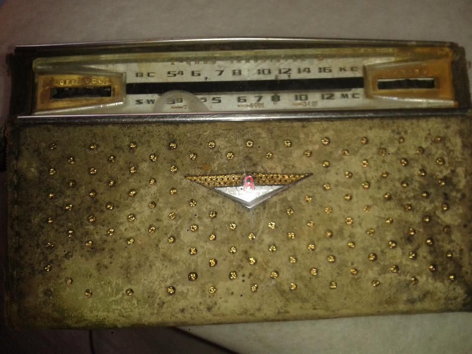 Rádio Antigo a pilhas