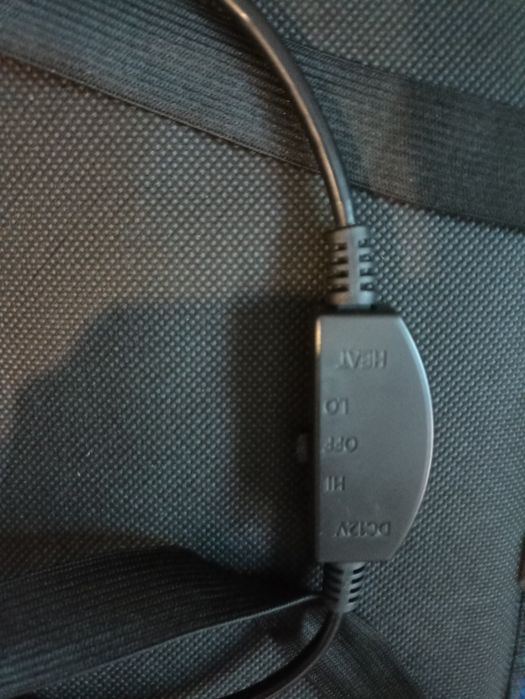 Накидка на сиденье с подогревом!