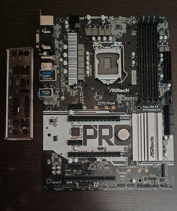 Материнская плата ASRock Z270 Pro4 Socket 1151