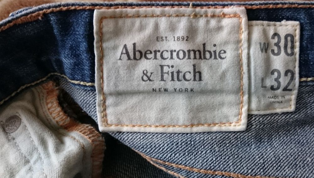 Джинсы Abercrombie & Fitch оригинал р. W30 L32