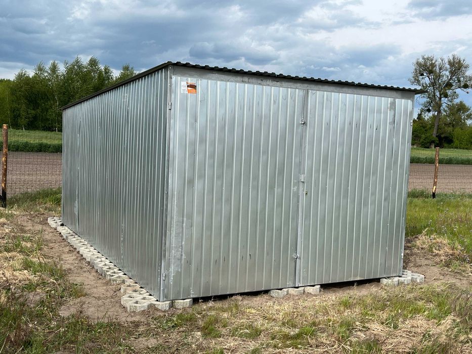 Garaż blaszany 3x5 Na budowe