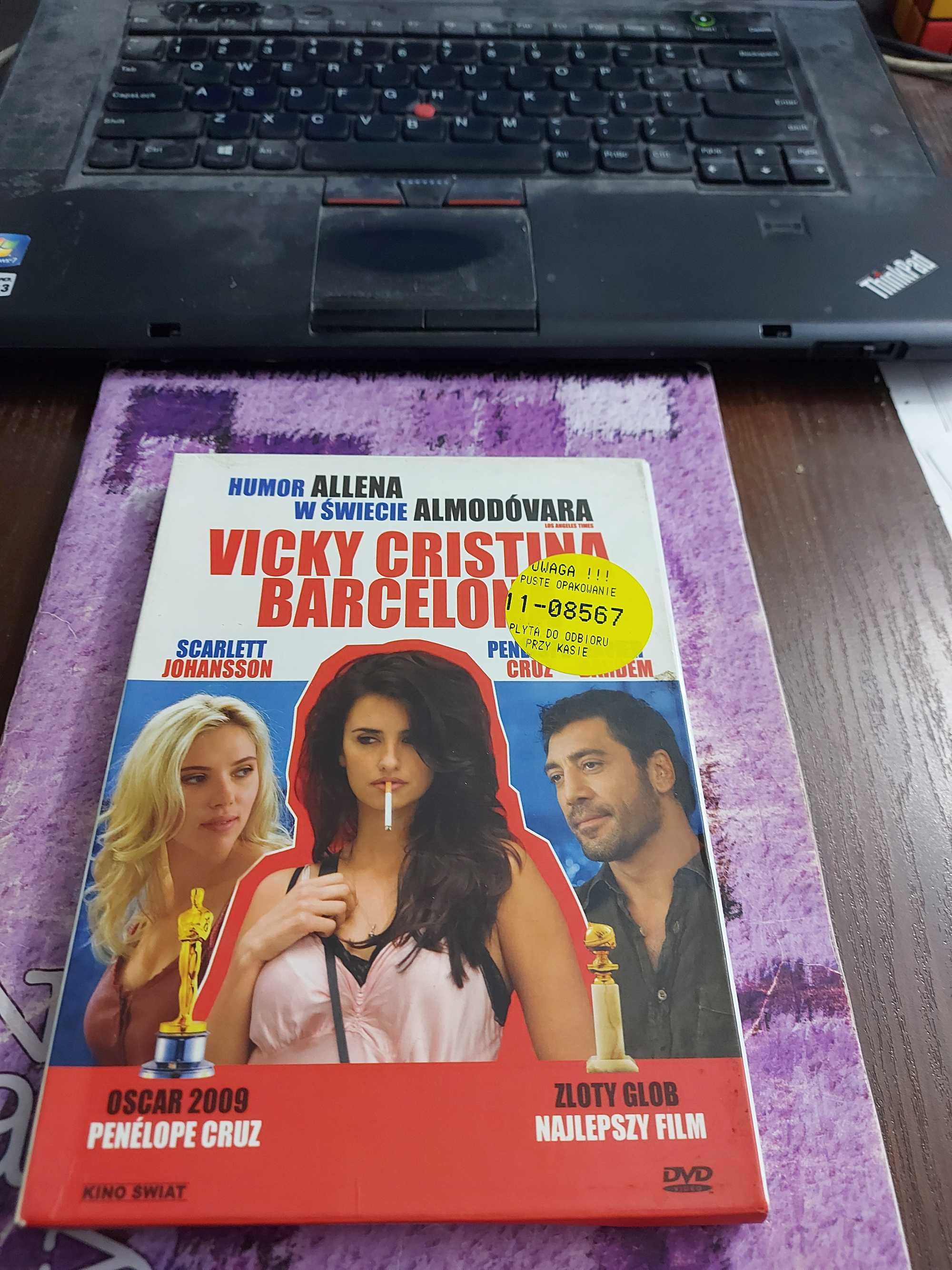 Vicky Cristina Barcelona .Film na DVD.