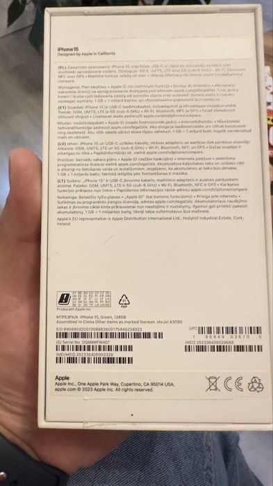 Iphone 15 Green 128 GB