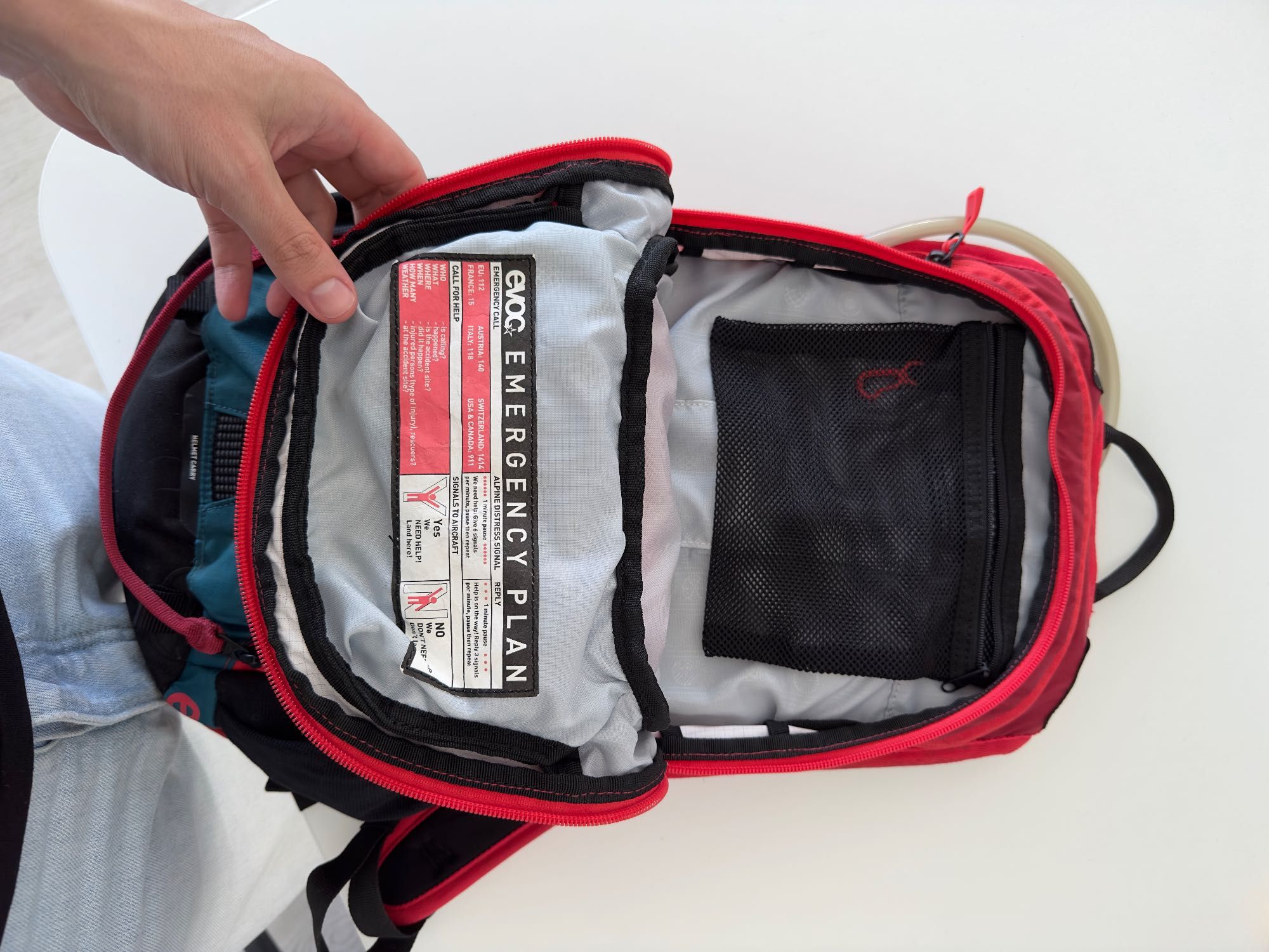 Evoc Stage 12L backpack - Red