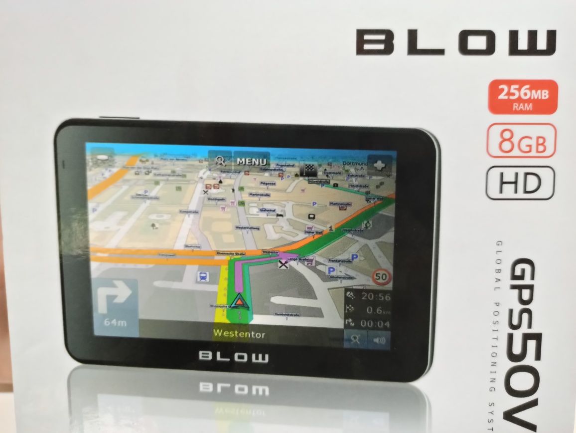 Nawigacja Blow mapFactor Navigator