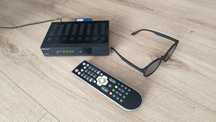 Tuner Sat Opticum Ax 305 tv satelitarna na kartę kamper tir 12V hdmi