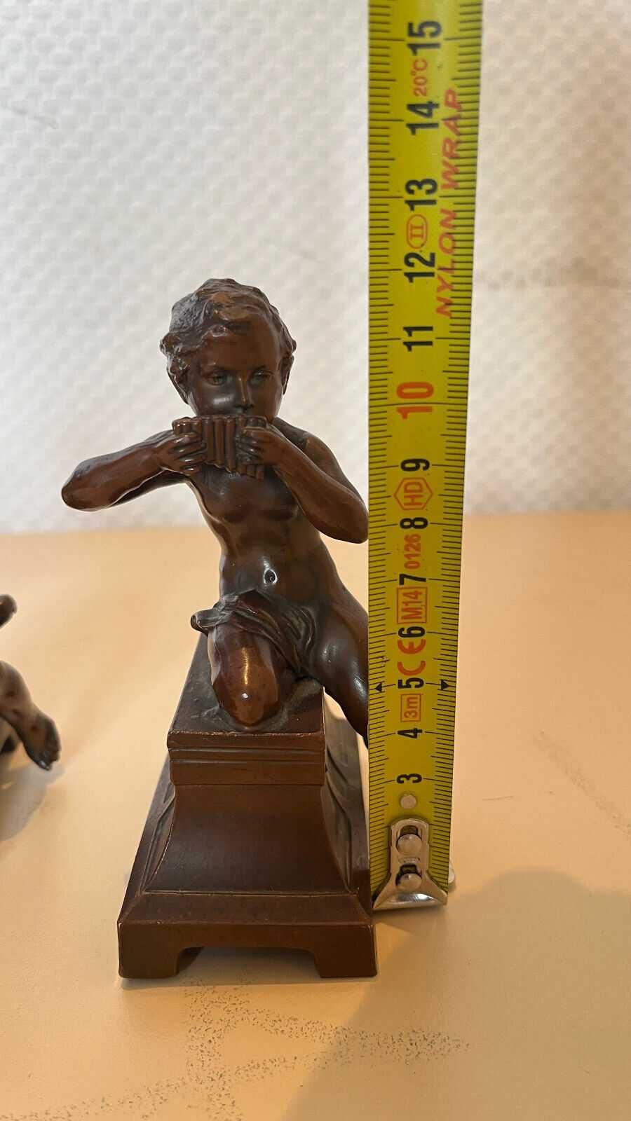 Trzy stare figurki  - Francja XIXw.