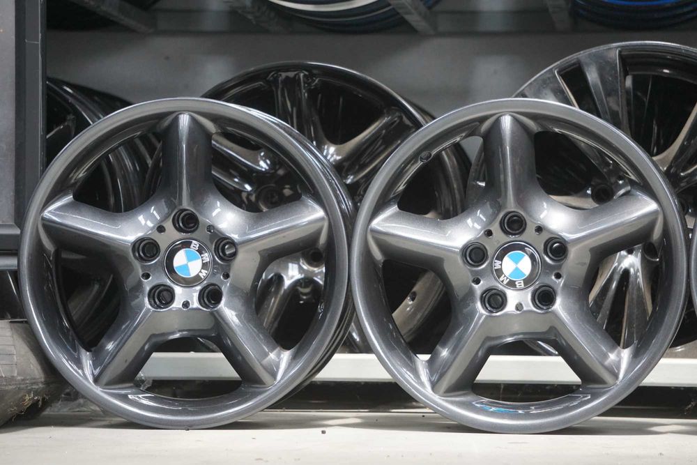 Alufelgi oryginał BMW 5x120 7,5Jx17 et40 cb72,6mm grafit polysk