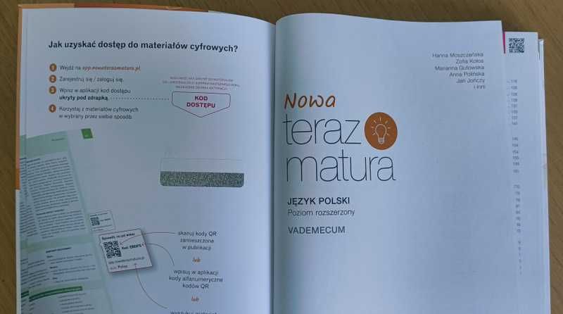 Vademecum Język Polski poziom rozszerzony KOD NIEAKTYWOWANY