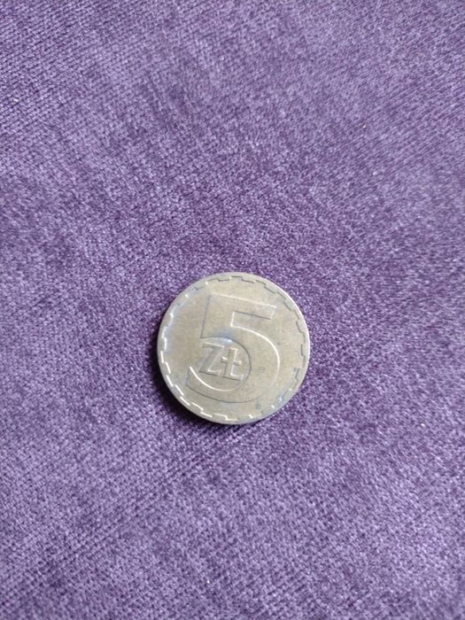 Moneta 5 zł z 1986