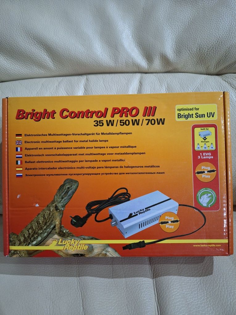 Lucky Reptile Bright Control PRO III – statecznik Multiwatowy do lamp