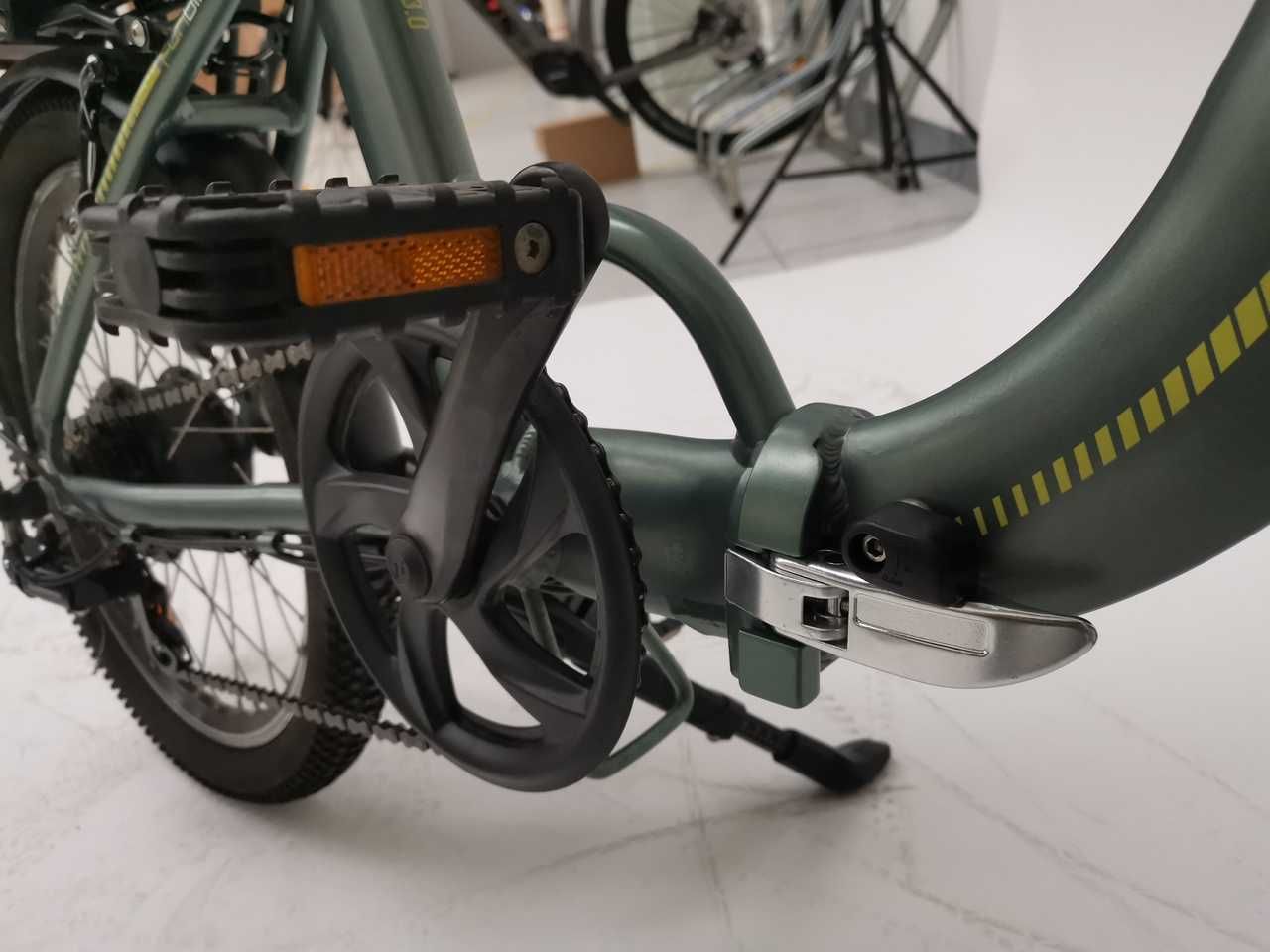 Rower elektryczny Funbike E-COMPACT 3.0 Green 13Ah stan igła