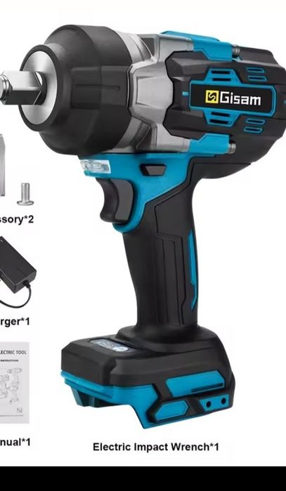 Klucz udarowy gisam 2800 na baterie Makita 18v - sam klucz bez baterii