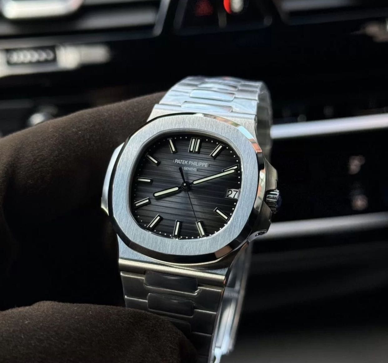 Часы наручные Patek Philippe nautilus Blue Dial