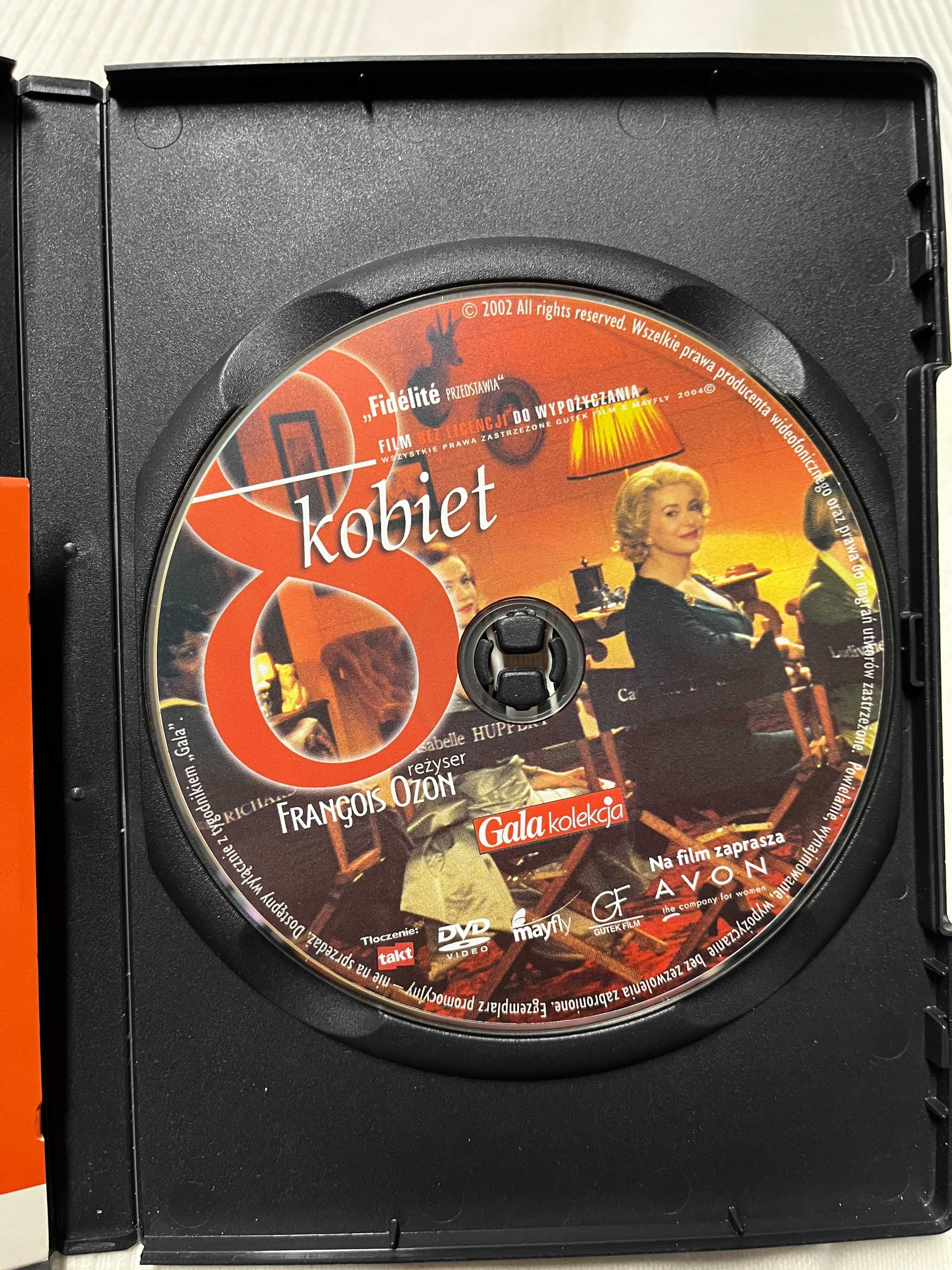 8 Kobiet 2002 rok film płyta DVD musical komedia kino cinema movie