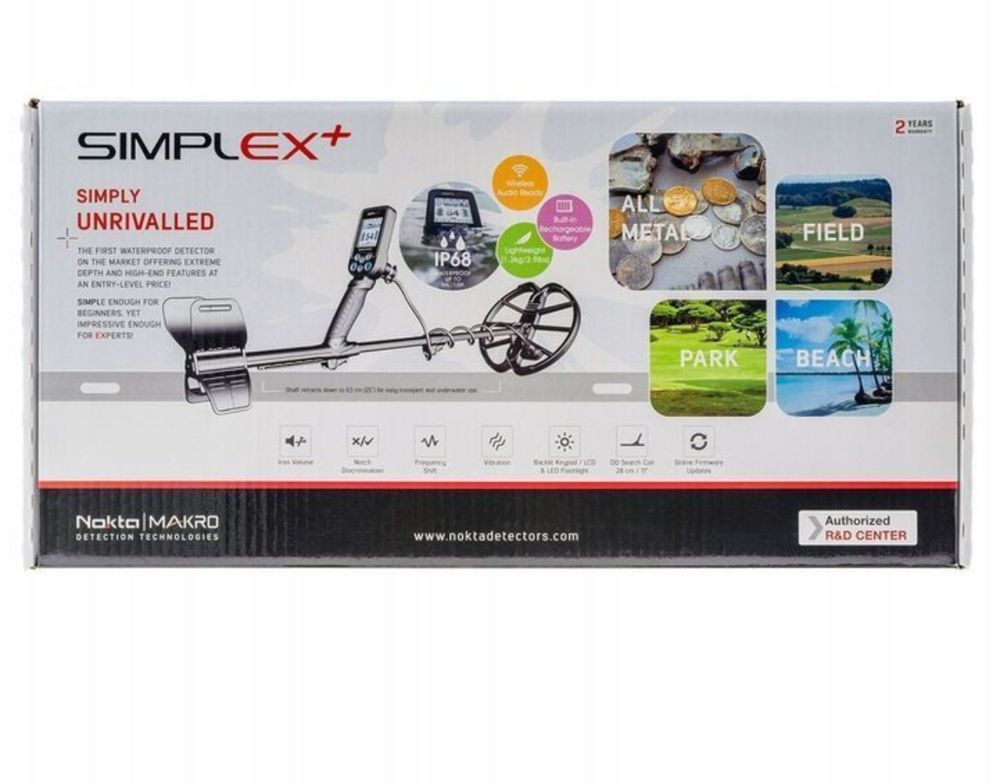 Металлоискатель Nokta Simplex+ profiskatel.com