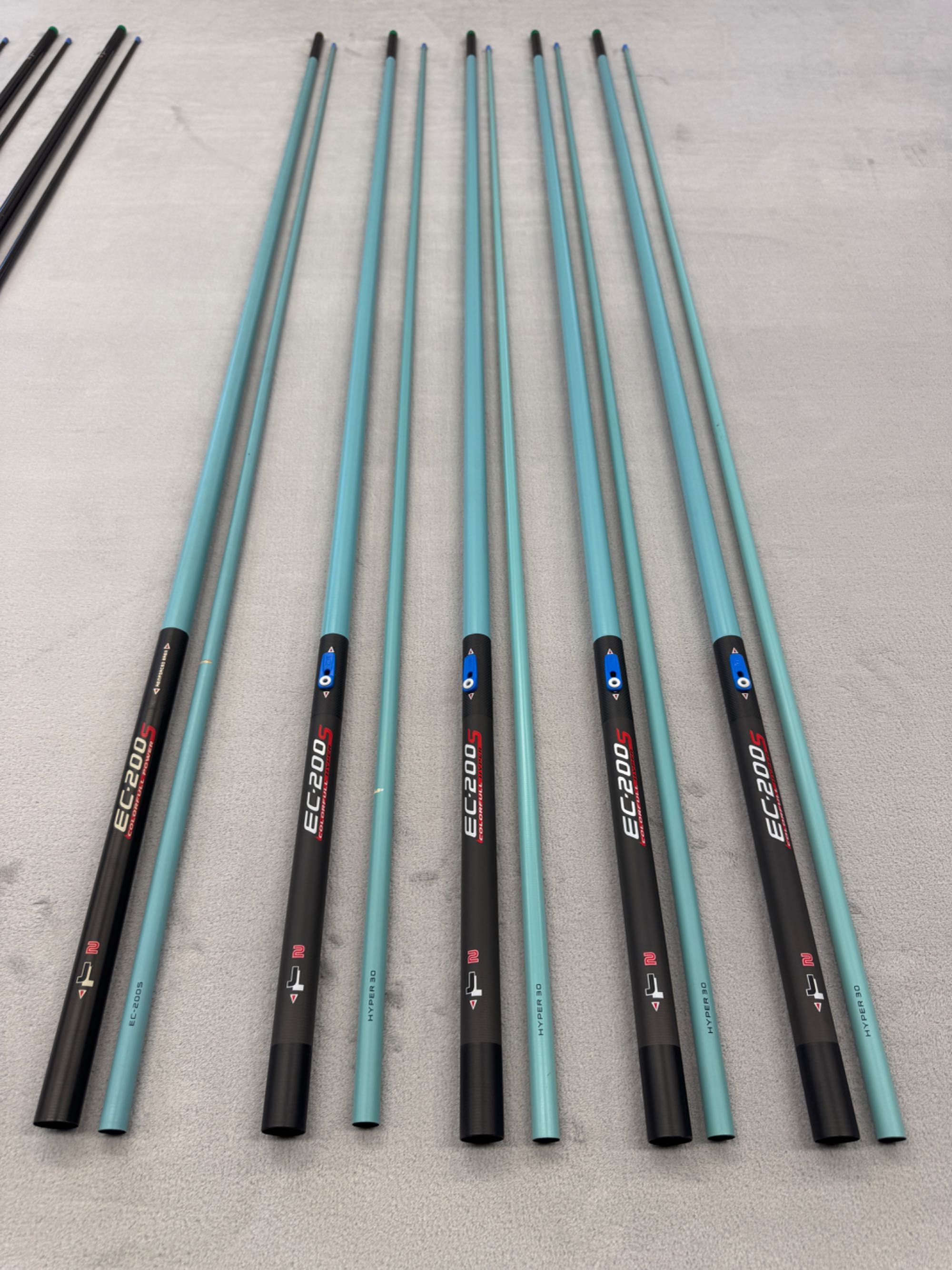 COLMIC Top karpiowy do tyczki EC 200S Hyper 3x + EC200S Power 1x