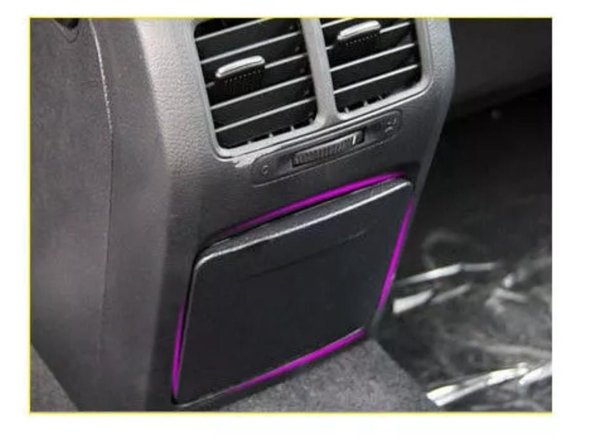 Apoio de braço traseiro VW Jetta MK5 Golf MK6 GTI EOS