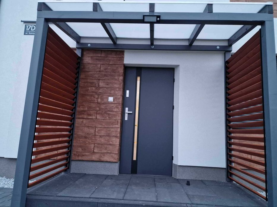 Zabudowa tarasu Zadaszenie tarasu pergola wiata ogród zimowy wymiar1x1