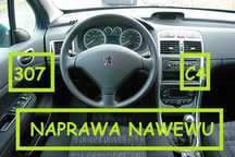 Naprawa nawiewu klapy nagrzewnicy ogrzewania Peugeot 307 407 CC C4 C5