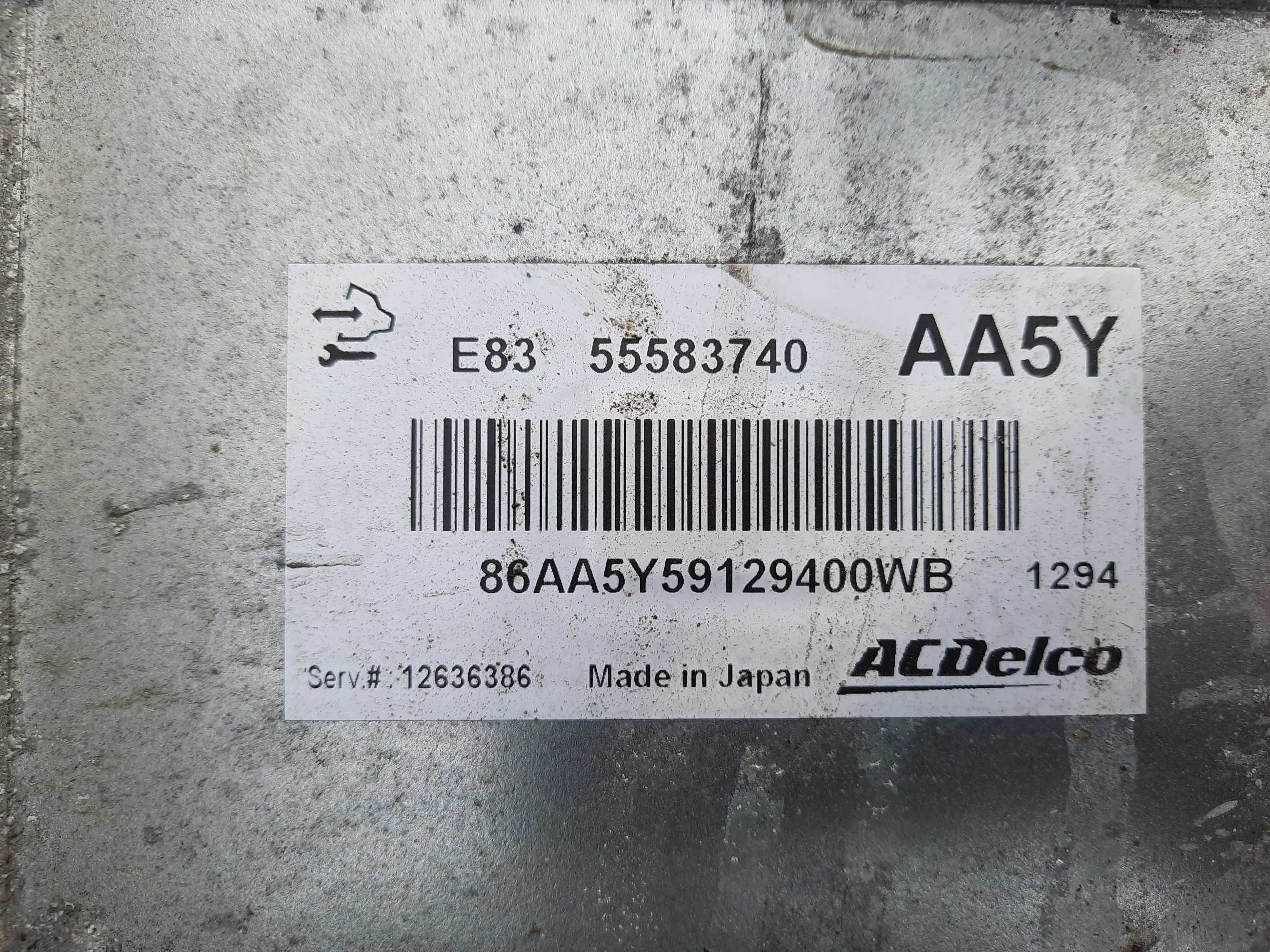 Komputer sterownik silnika 555.83.740 Opel Corsa D 1.2