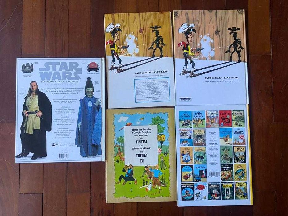 Livros BD Lucky Luke / Tintim