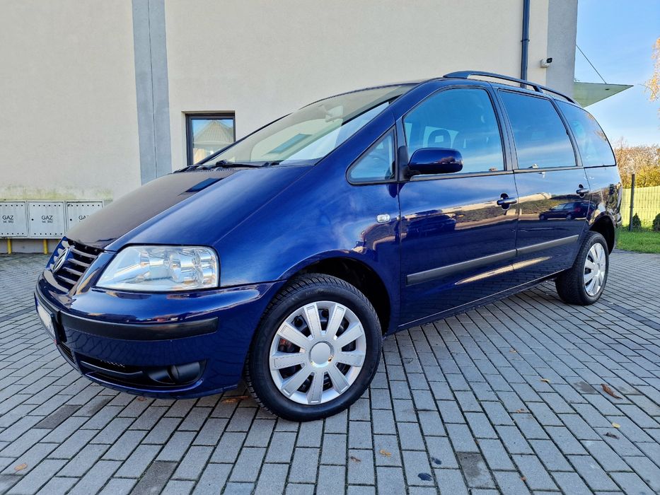 VW SHARAN 1.9TDI 115KM 7-Osobowy, Bez Rdzy, OC i Przegląd na Rok,